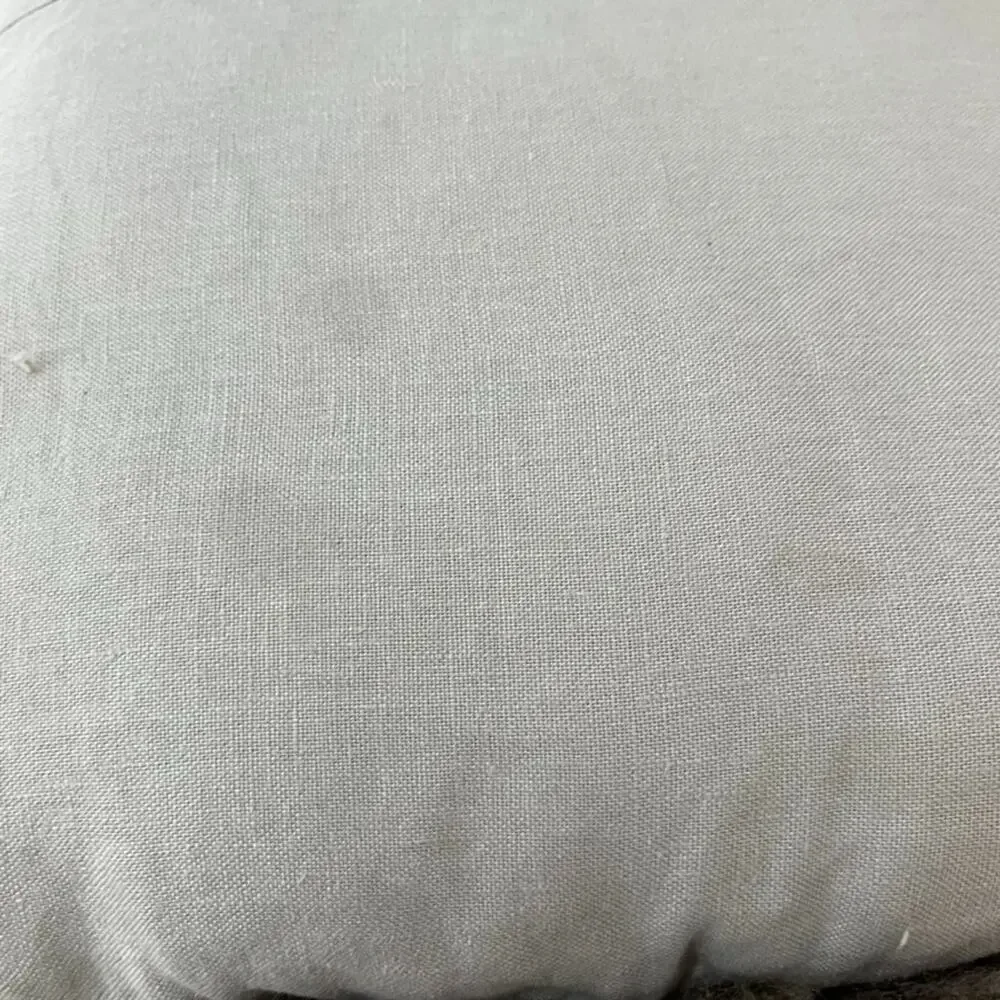 Luxury Gray Tibetan Lamb Fur Throw Pillow 11